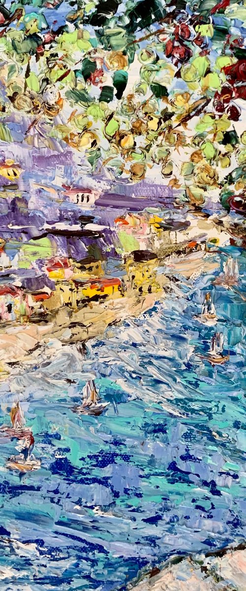 Capri seascape by Vilma Gataveckienė