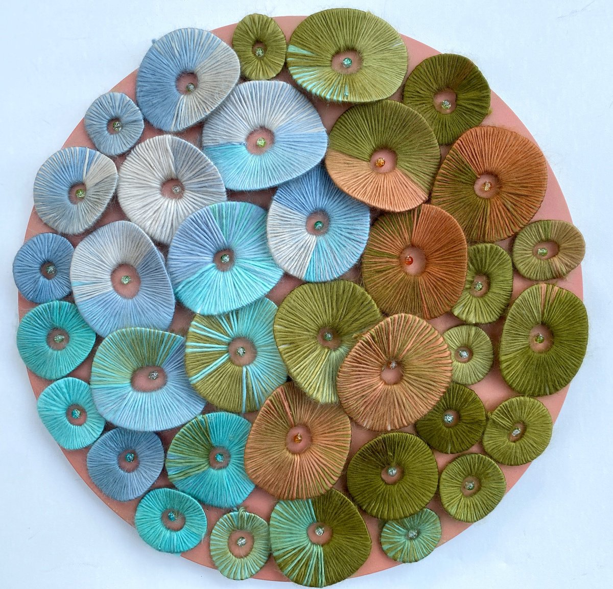 Organic Relief , Little Lives -3 By Swapna Namboodiri, 20 X 20, Artwork For Sale On Artfinder