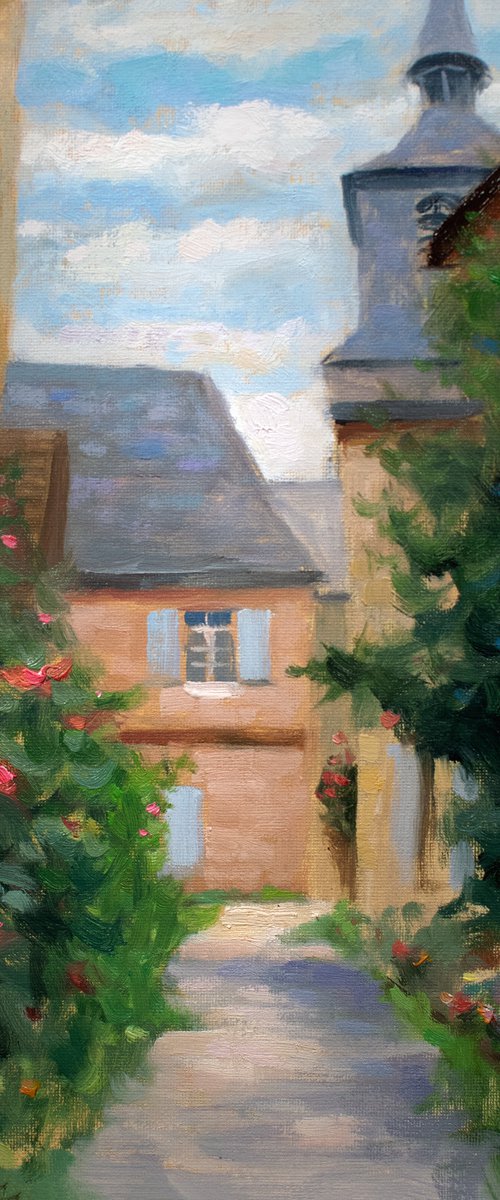 Impressionism chapel and house, Montignac Dordogne France by Gav Banns