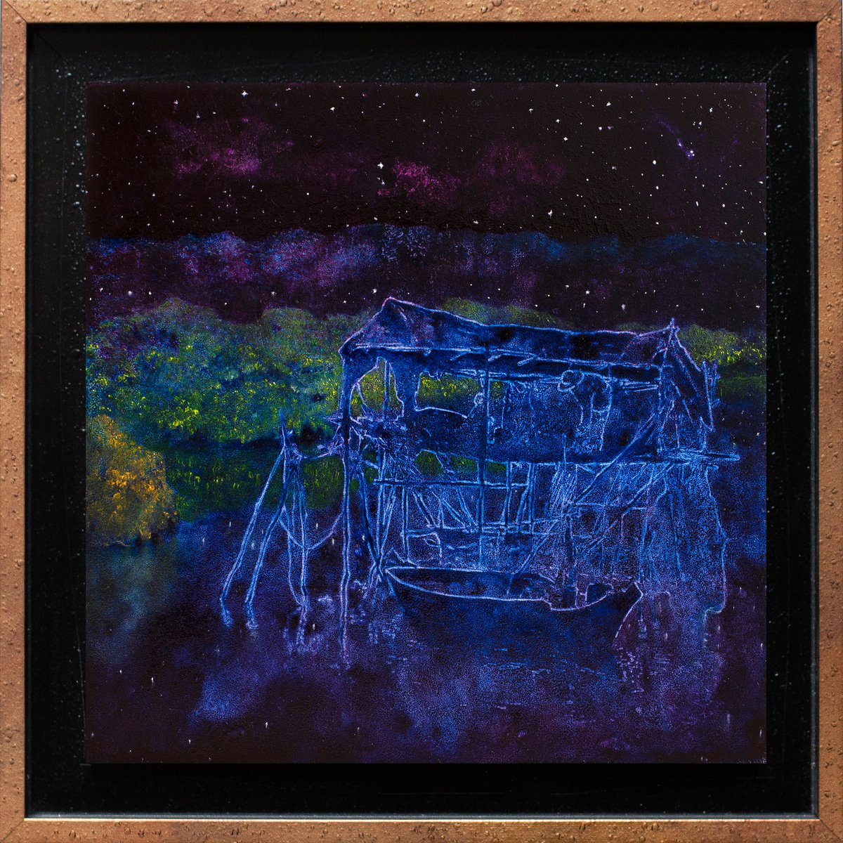 Impressionistic Portrait Oil Painting By Przemek Kret, 11 X 11", We