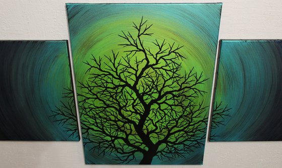 Aurora borealis tree 2