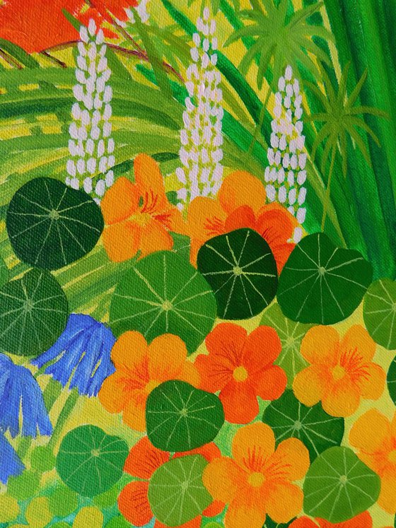 Cheerful Summer Garden