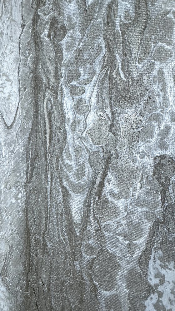 Voile — Neutral Abstract Diptych