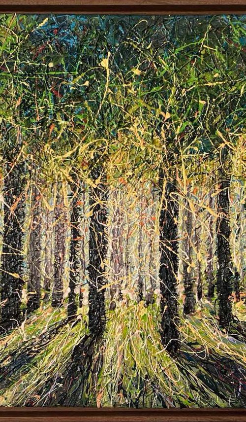 Spring Forest Light by Nadiia Antoniuk