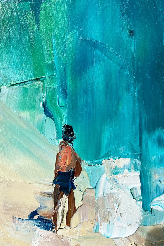 Vibrant Coastal Beach Art