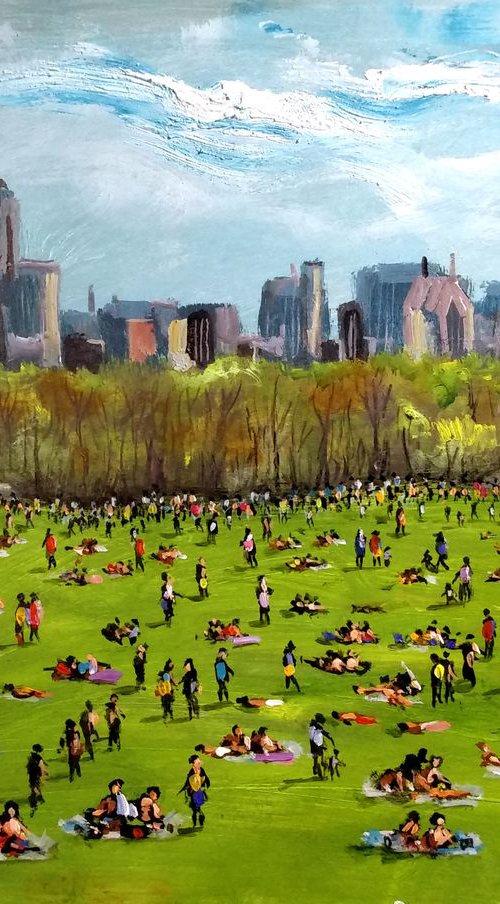 New York City Central Park by Vishalandra Dakur