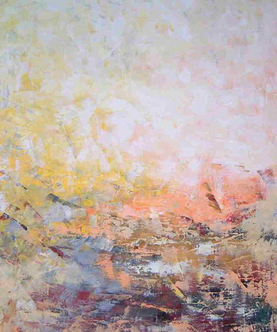 Abstract Landscape Orange (ref#:549-20F)