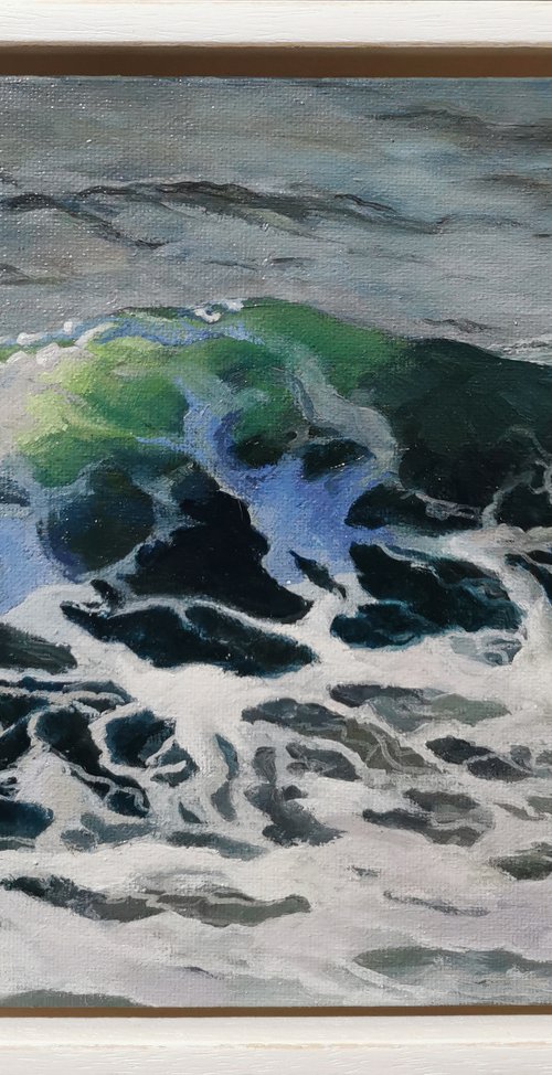 Small Wave on Winter by David Fernandez Giron