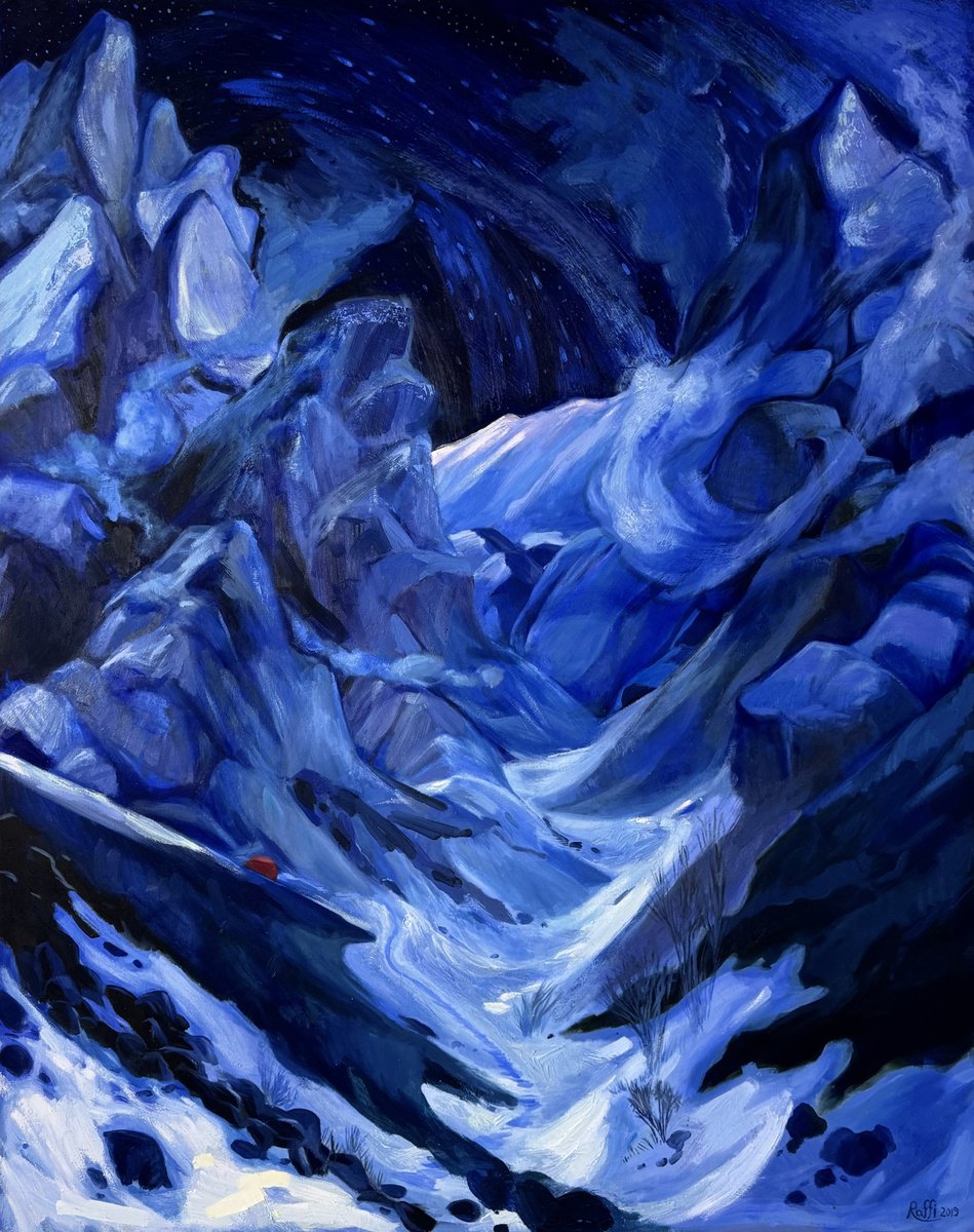 - Mountain Wind - ? By Raffi Ghazaryan, 43 X 55, Artwork For Sale On Artfinder