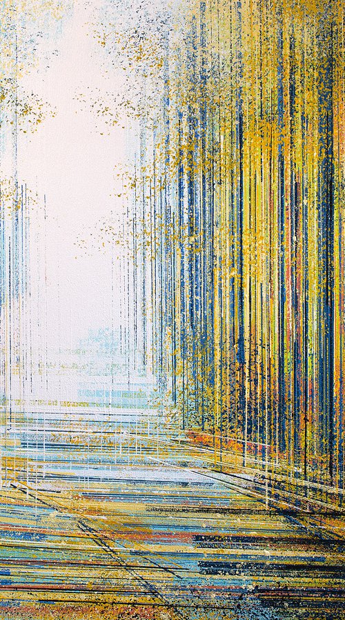 Forest In Late Afternoon Light by Marc Todd