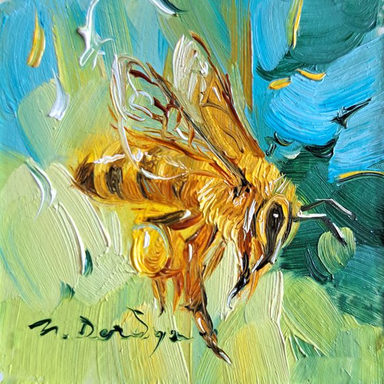 Bee painting