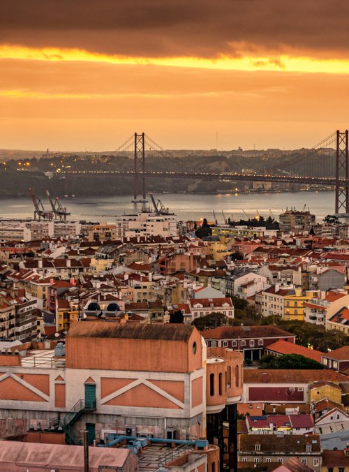 Evening Lisbon by Vlad Durniev