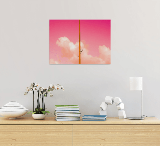 The Pink Half | Limited Edition Fine Art Print 1 of 10 | 45 x 30 cm