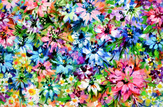 Love-in-a-Mist - Romantic Cottage Garden