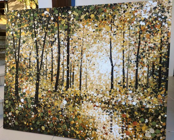 Where Tomorrow Waits, Golden Forest Landscape