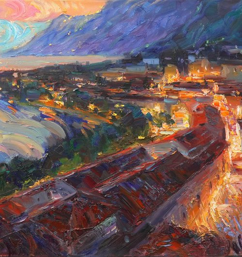 City in the Stream of Time by Serhii Cherniakovskyi