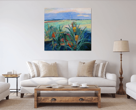 Pineapple at Twilight