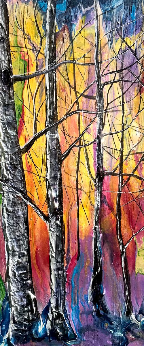 Enchanted Universe Painting by OLena Art by Lena Owens at OLena Art