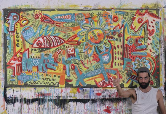 LOVE NATURE 105x205cm