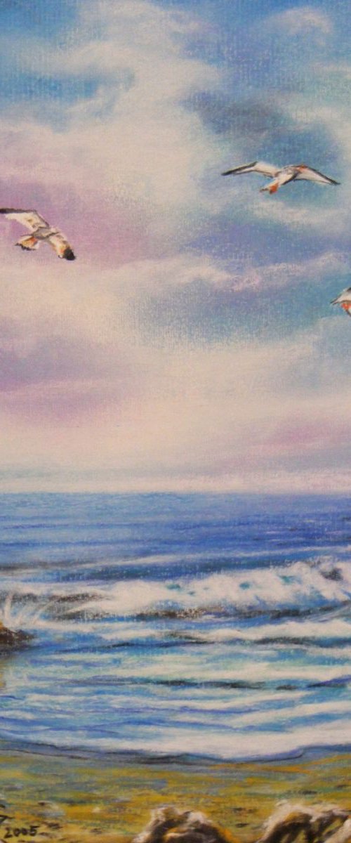 "Three seagull" by Ivan  Grozdanovski