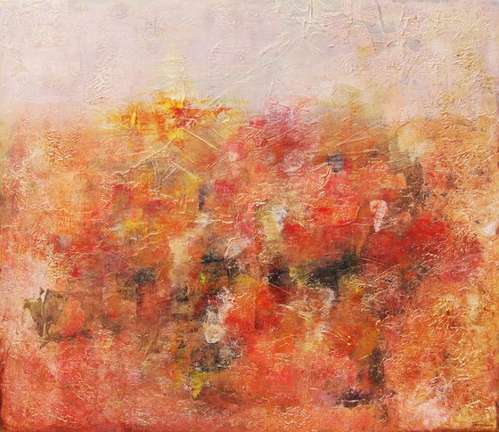Abstract art -  WARMTH OF THE EARTH