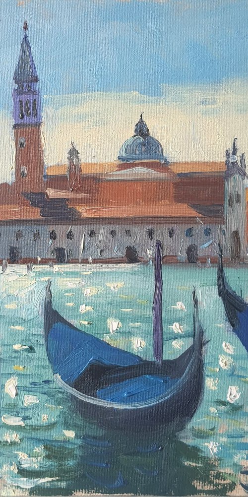 Venice San Giorgio by Roberto Ponte