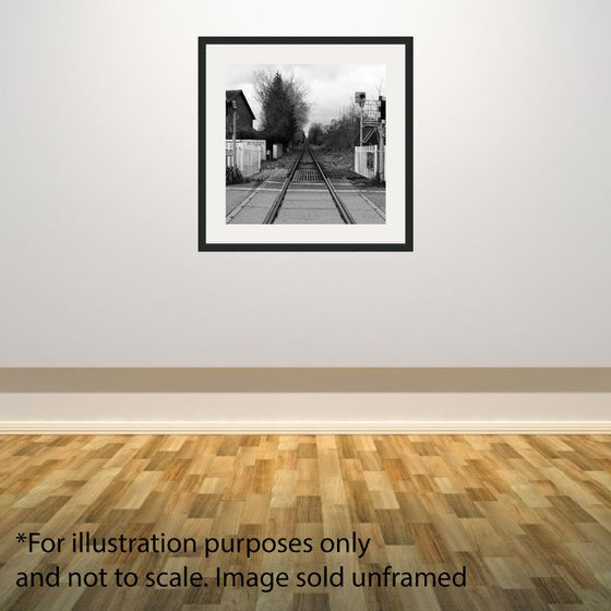 Railroad, 18x18 Inches, C-Type, Unframed