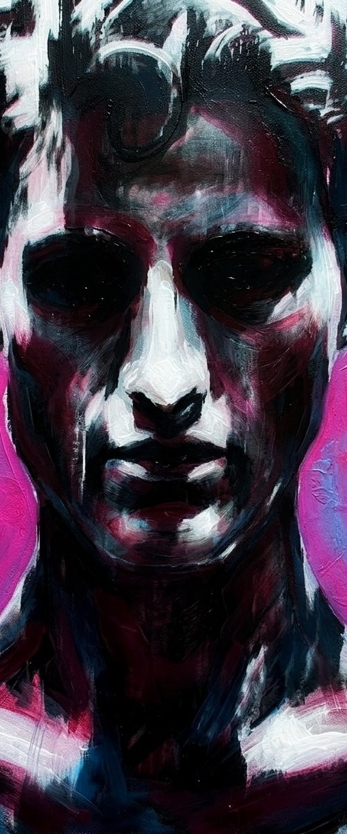 "Unapologetic" -  Male Portrait by Helena Wierzbicki