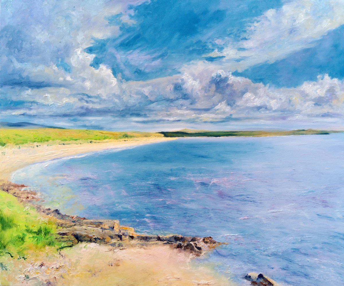 Port Arthur Beach oil painting by Richard Freer