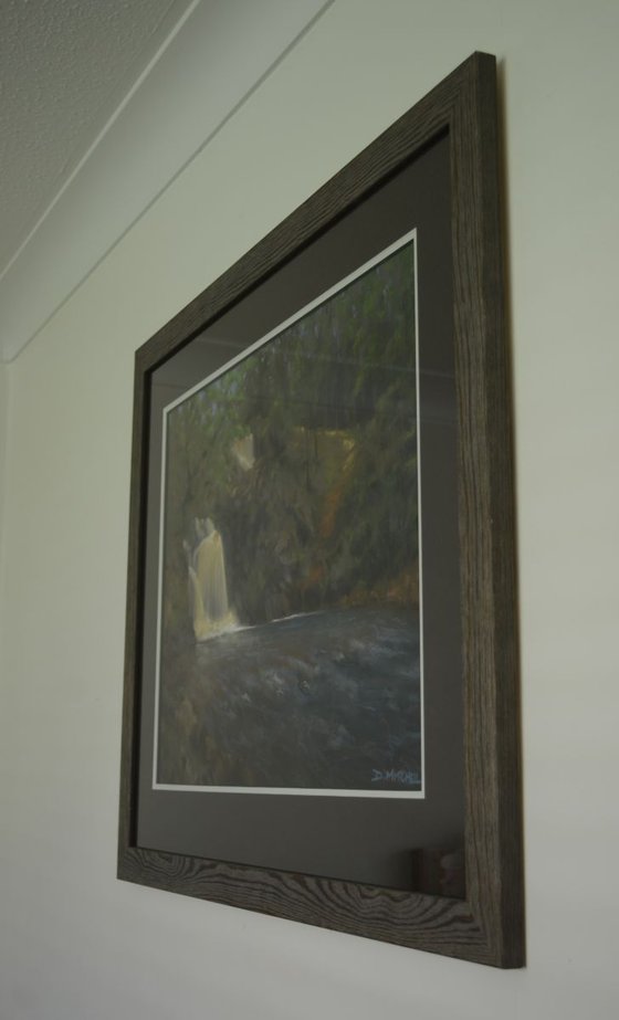 Rushing Water (Framed, ready to hang)