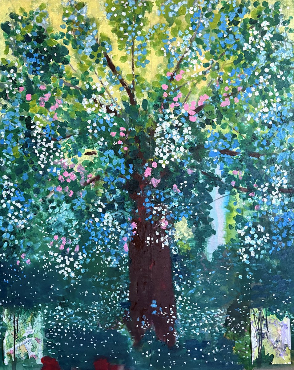 Spring By Gela Mikava, 63 X 79, Artwork For Sale On Artfinder