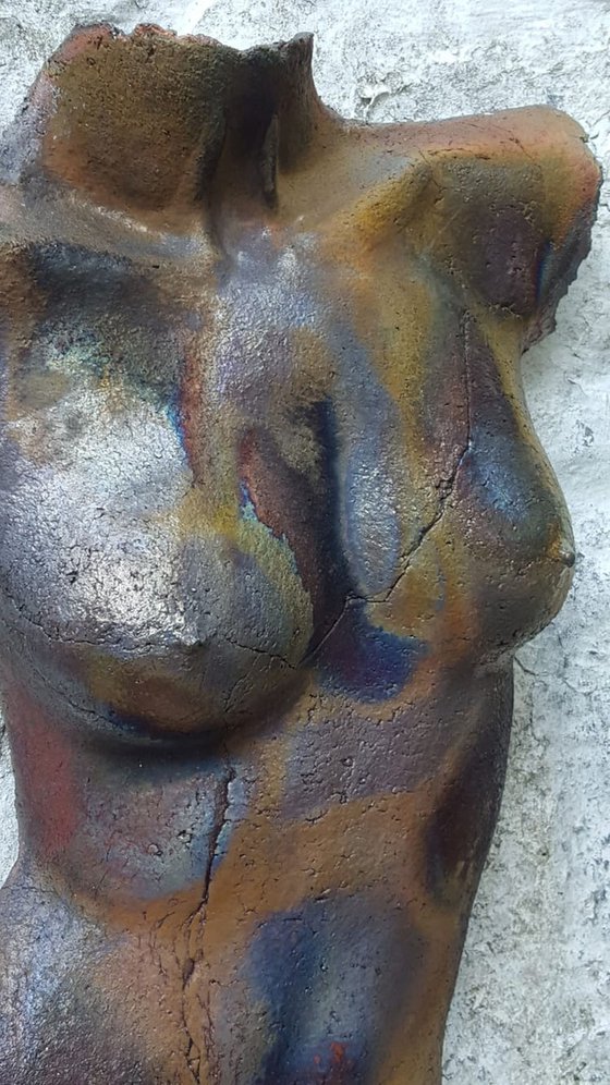 Raku Torso Large 23