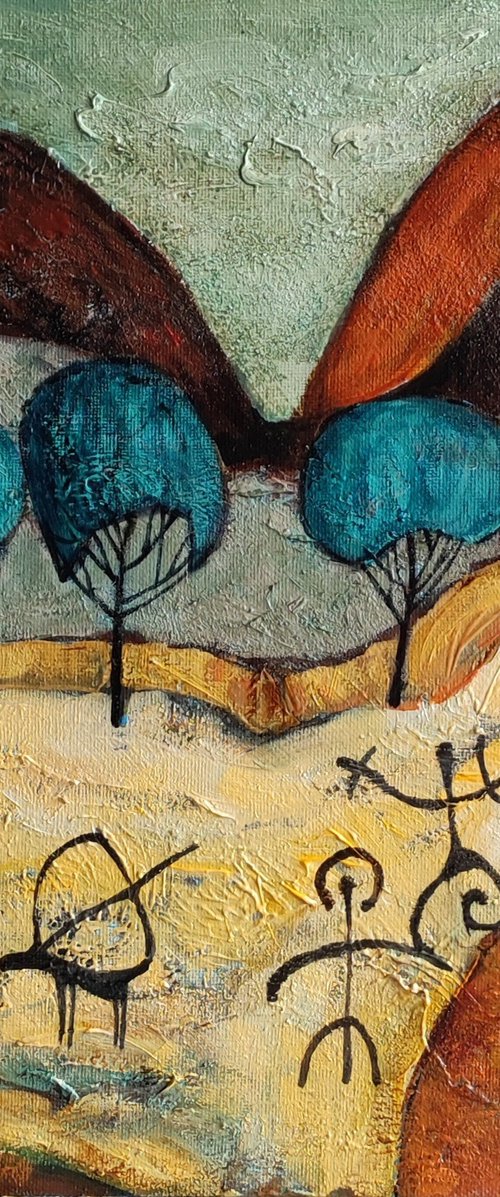 "At the edge of history" by Anna Soghomonyan