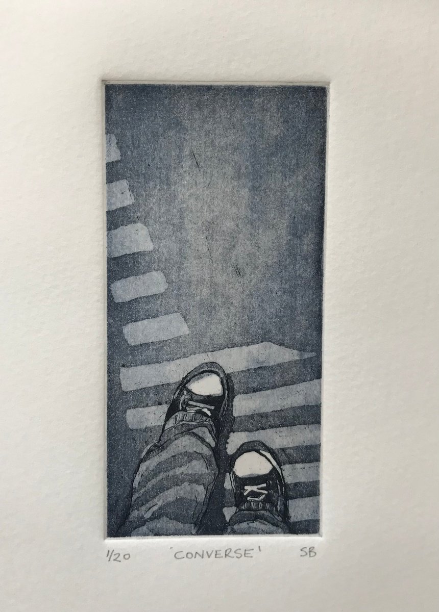 Still Life Etchings & Engravings By Stephen Brook, 6 X 10", Converse., Original Artwork