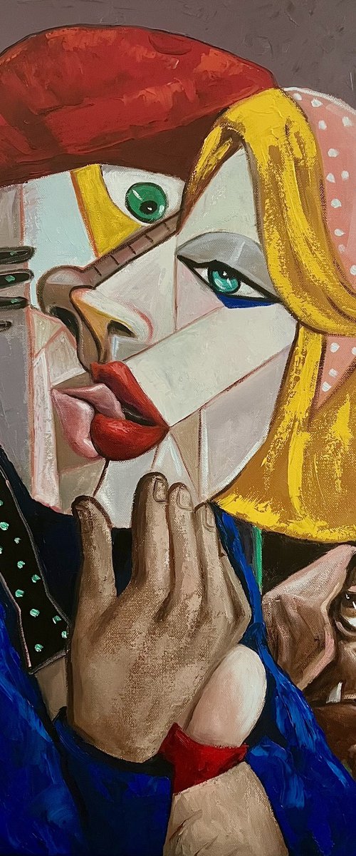 The Kiss by Ta Byrne