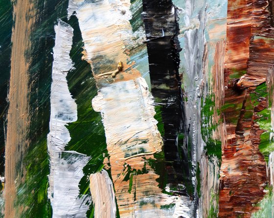 Winter Birch Trees