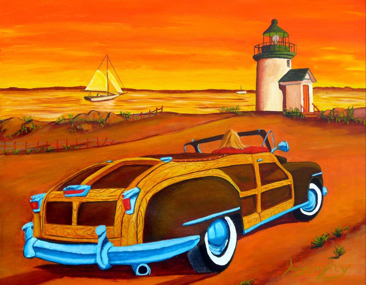 Sunset Beach by Dunphy Fine Art