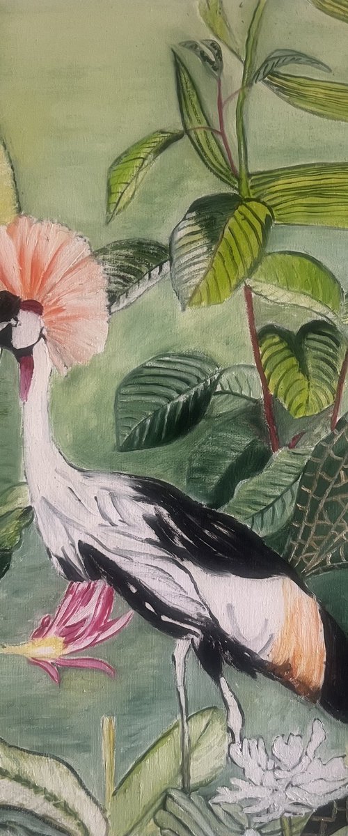 Wader bird by Isabelle Lucas