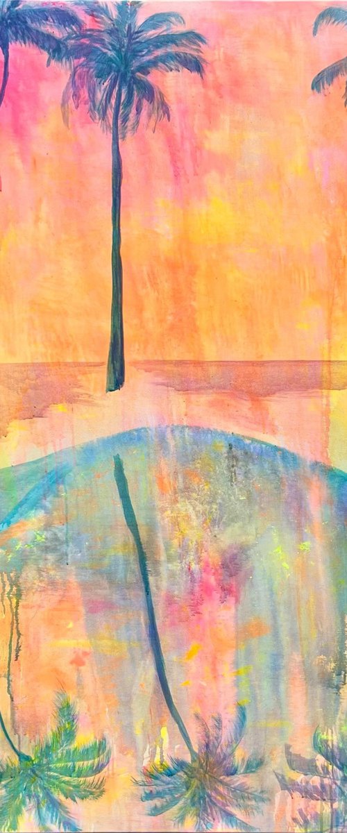 ‘Swaying Into Sunset’ by Kathryn Sillince