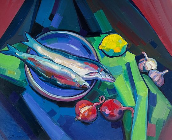 Still life with fish