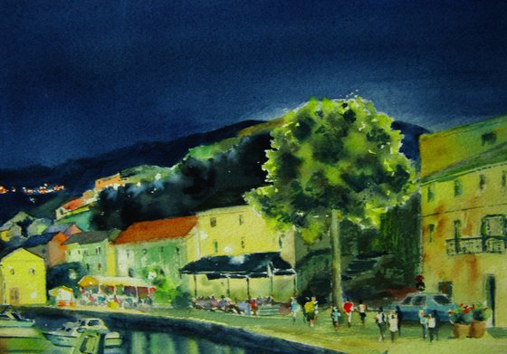 Evening in Croatia