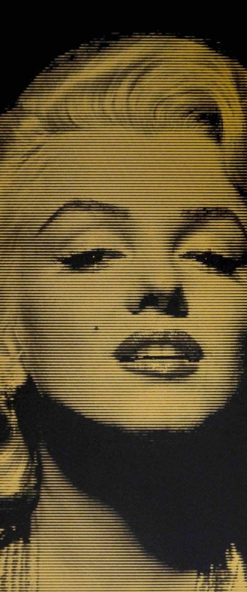 Gold Marilyn by David Studwell