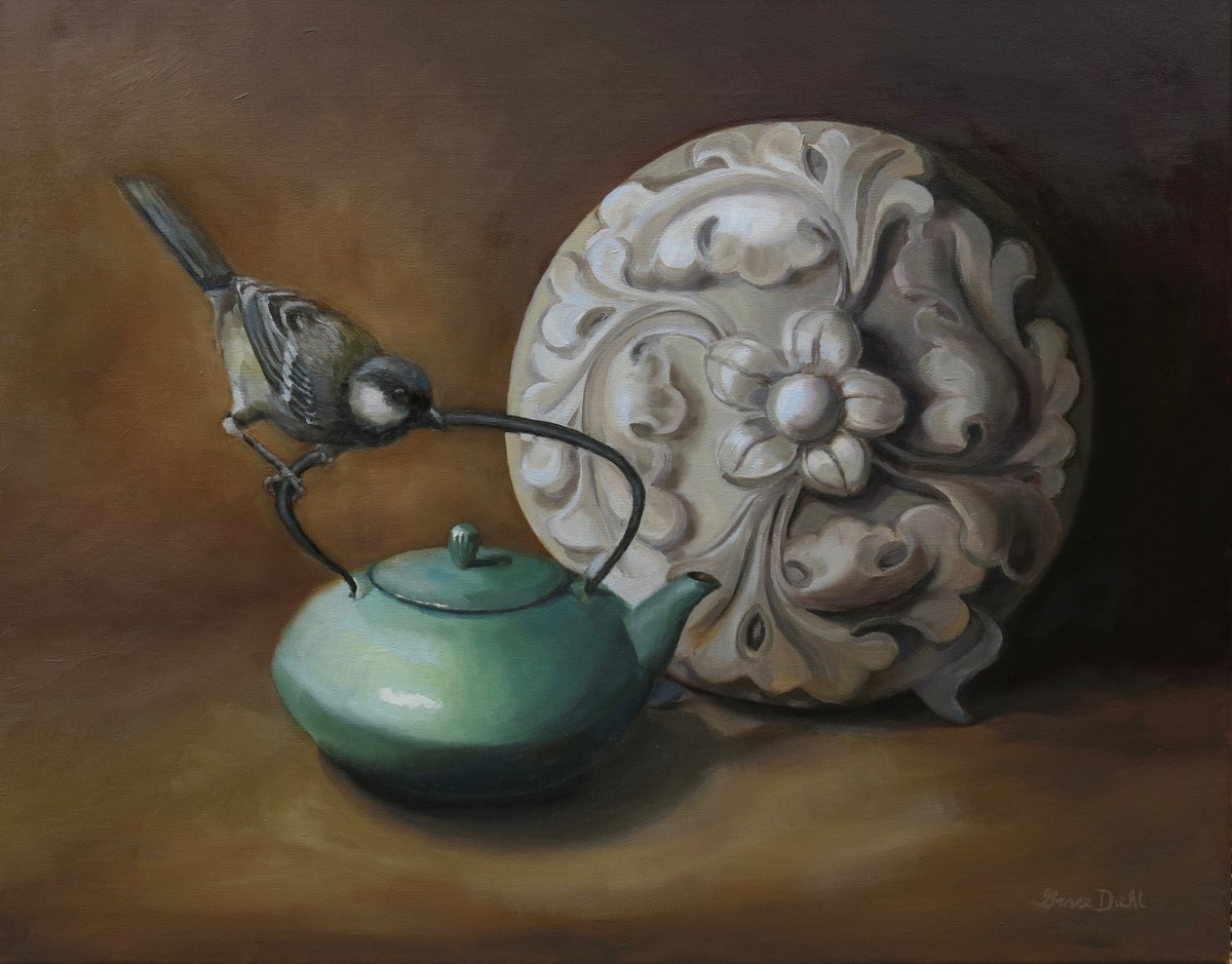 A Tranquil Teatime by Grace Diehl