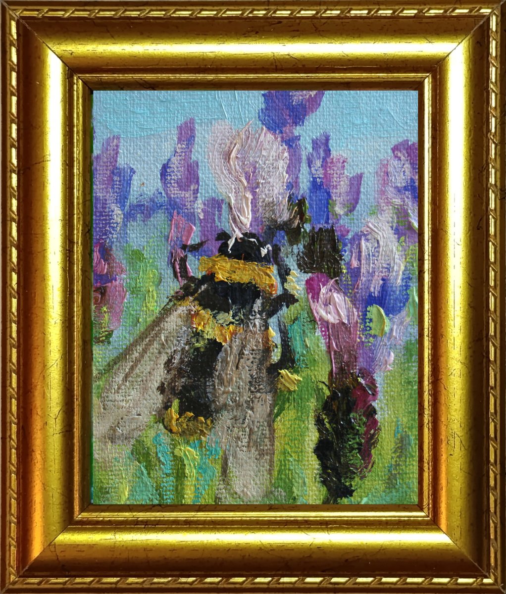 Bumblebee 03 By Salana Art / Svetlana Samovarova, 5 X 5, Artwork For Sale On Artfinder