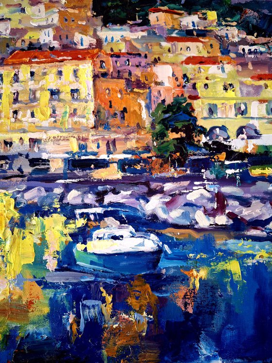 “Golden Light of Amalfi”