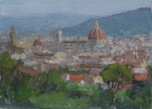 Summer Morning, Florence by Alex James Long