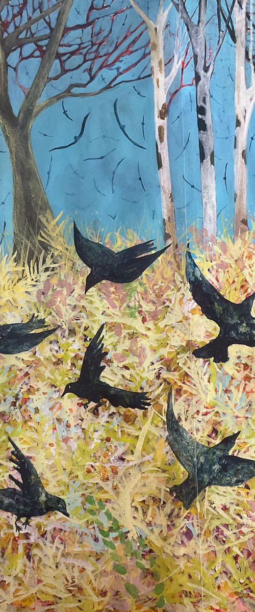 Crow dance by Gwendolyn Fleming