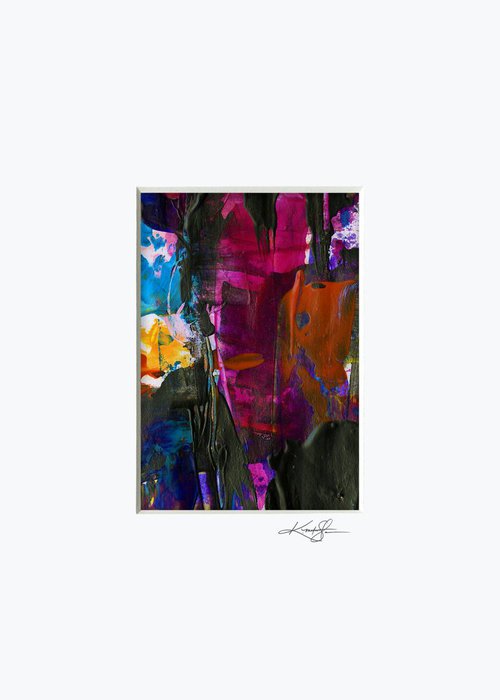 Abstract 2019 - 18 - Abstract painting by Kathy Morton Stanion by Kathy Morton Stanion