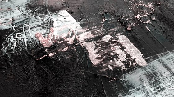 Black Pink Abstract Flashes