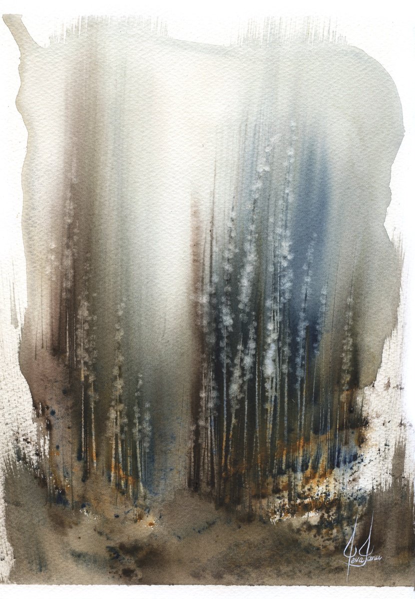 Places II - Watercolor Meadow by ieva Janu